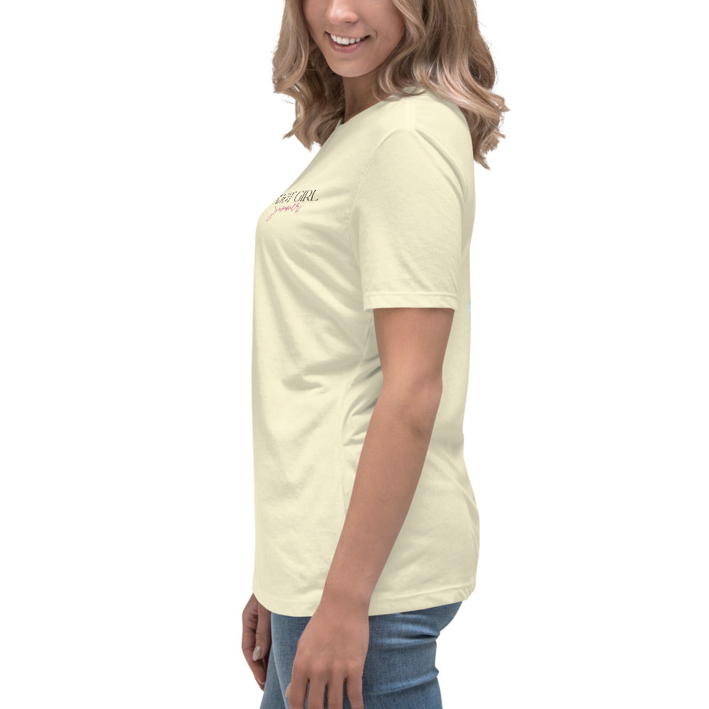 Knot Girl Summer - Illustrated By Sarah Blue WOMENS T-Shirt