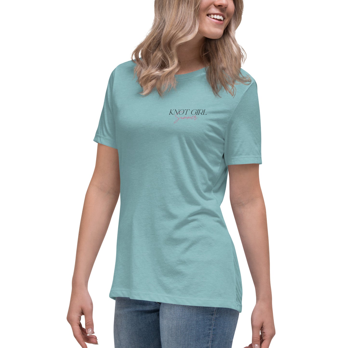 Knot Girl Summer - Illustrated By Sarah Blue WOMENS T-Shirt