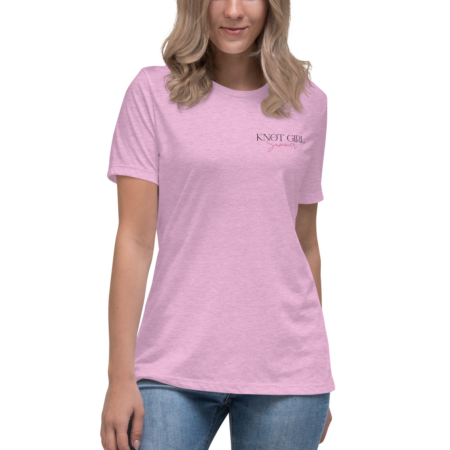 Knot Girl Summer - Illustrated By Sarah Blue WOMENS T-Shirt