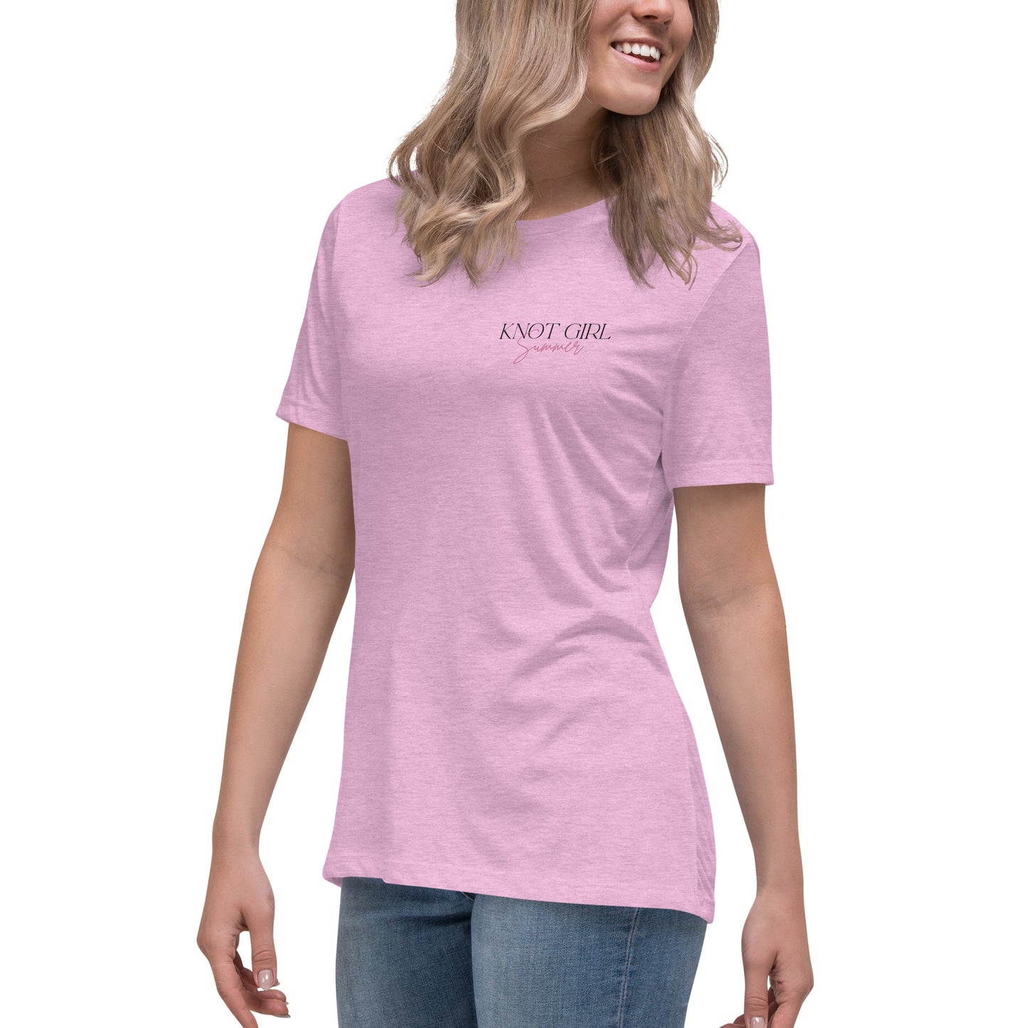 Knot Girl Summer - Illustrated By Sarah Blue WOMENS T-Shirt