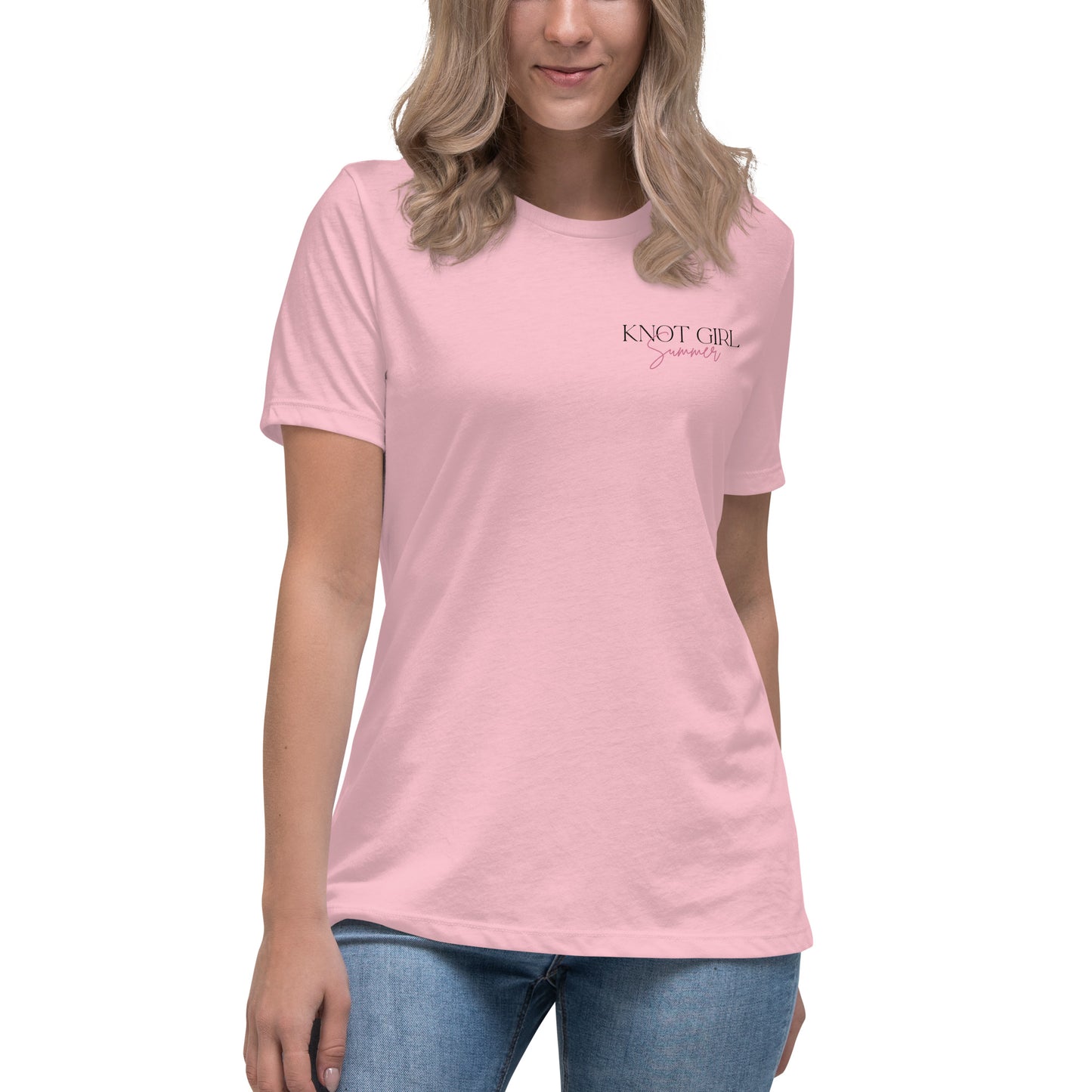 Knot Girl Summer - Illustrated By Sarah Blue WOMENS T-Shirt